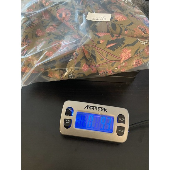 Sundance Madora Pants Womens M Olive Green Floral Drawstring Pockets Artsy Boho - Picture 9 of 9